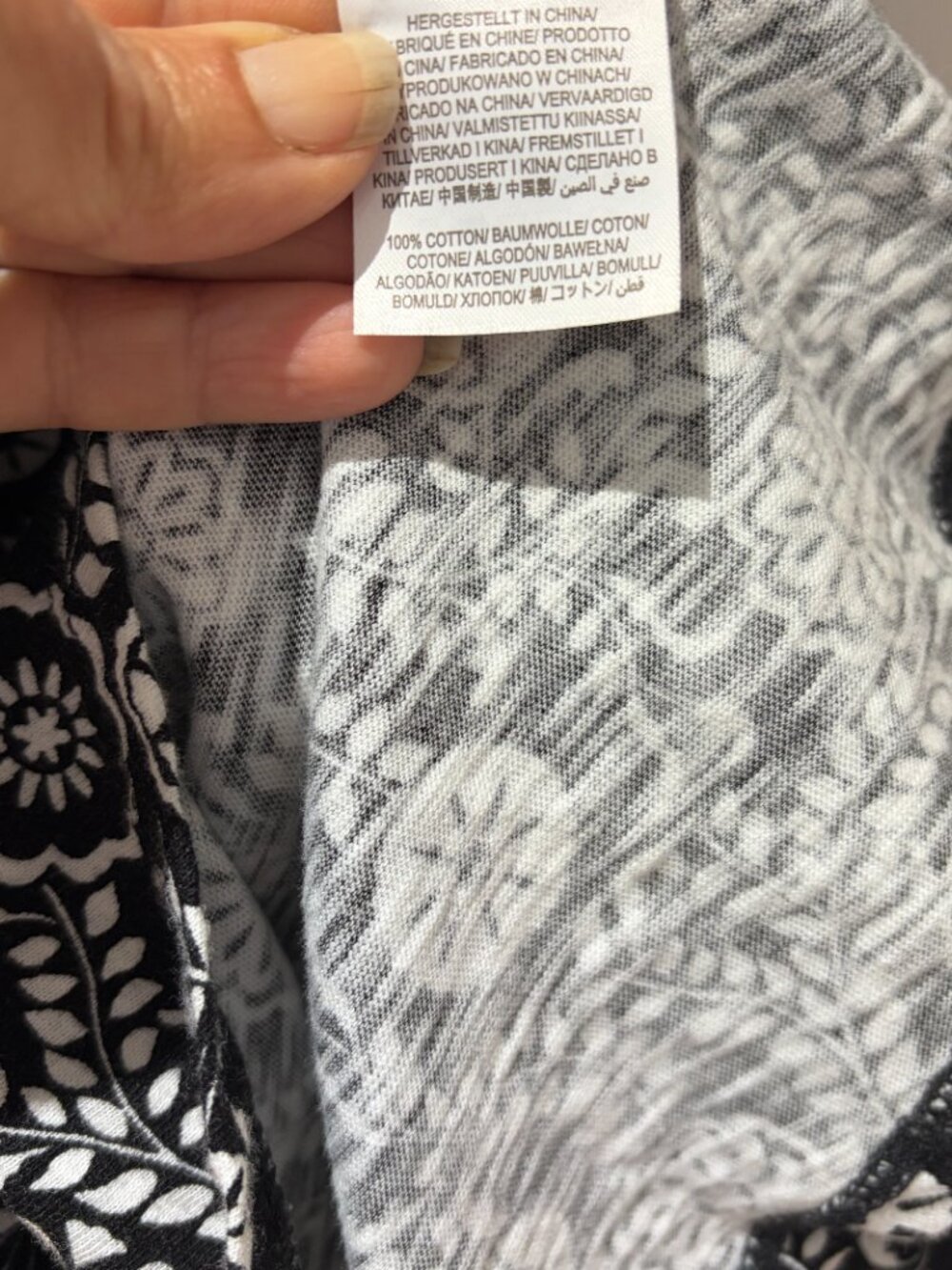 Boden Easy Yoke Mini Jersery In Black Pearl Blossom Floral Dress Size 16 - Picture 5 of 8